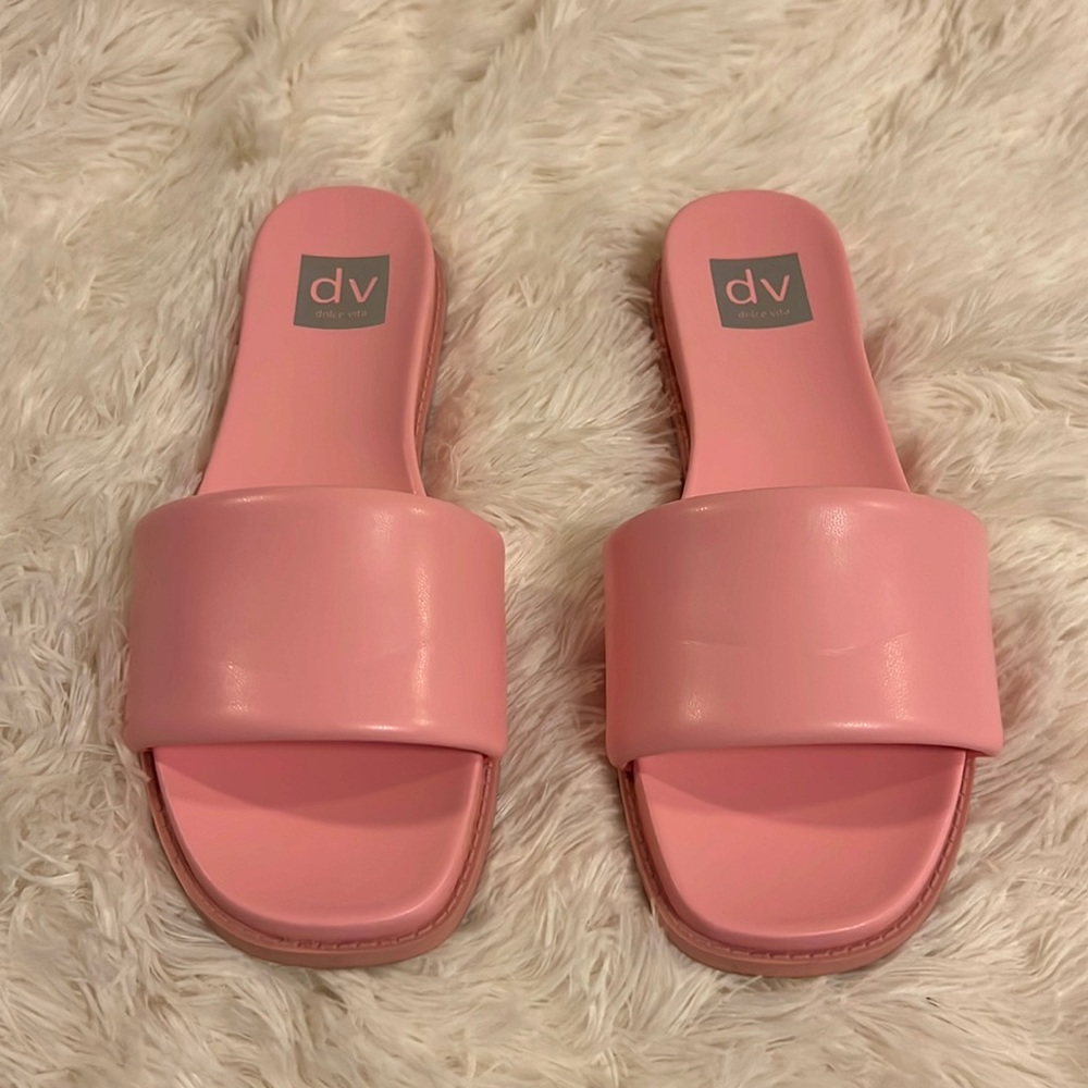DV By Dolce Vita Light Pink Sandals Size 8.5